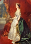 WINTERHALTER Franz Xaver｜正装姿のウジェニー皇后