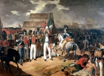 ｜フェルナンド7世のスペイン軍にバナダスの戦いで勝利するサンタ・アナ