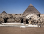 ｜スフィンクスとメンカウラー王のピラミッドとカフラー王のピラミッド