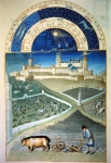 LIMBOURG Frères de｜3月、リュジニャン城・畑の耕作と葡萄の樹の手入れ