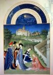 LIMBOURG Frères de｜4月、ドゥールダン城・野辺での婚約