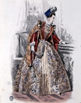 ｜1580年頃のアンリ3世宮廷の宮廷人の服装