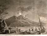 DIDEROT Denis & D’ALEMBERT Jean Le Rond｜自然史：火山・ヴェズヴィオ火山、1757年（百科全書より）