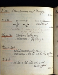 ｜エールリヒの化学上の下調べをした自筆ノート