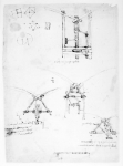 LEONARDO DA VINCI｜ダ・ヴィンチの自筆原稿「羽ばたきの機構」